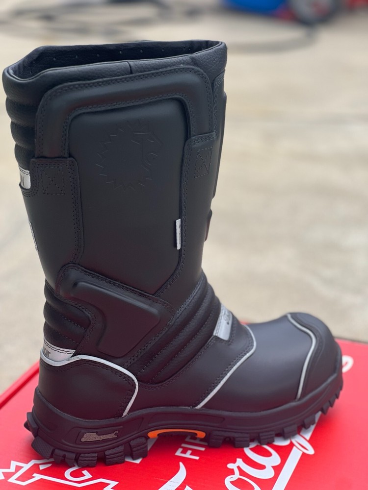 QR14™ –14" Pull-On Leather Structural Thorogood Boot (Size: 13.5W)