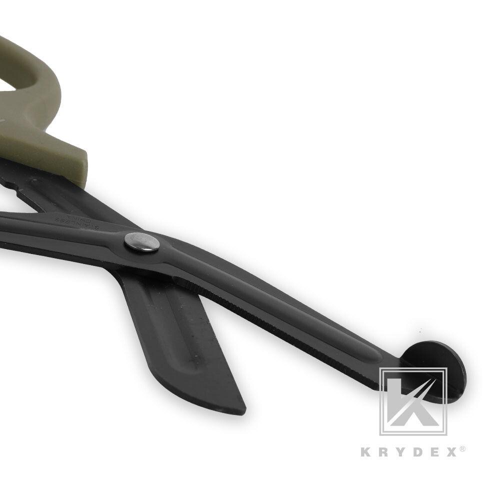 KRYDEX Medic Hand Pouch & Shears Tactical Shear Pouch Scissors Sheath MOLLE Back