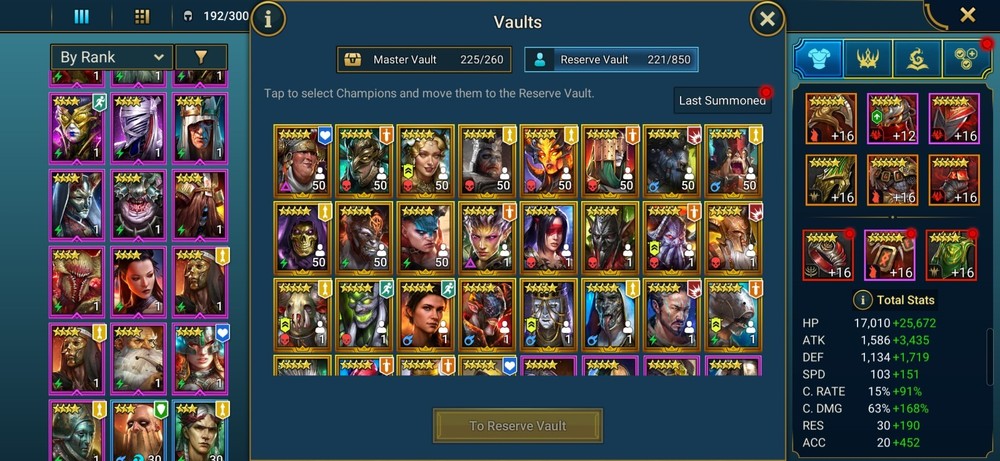 Raid: Shadow Legends Account with High-Level Champions & Vault Collection