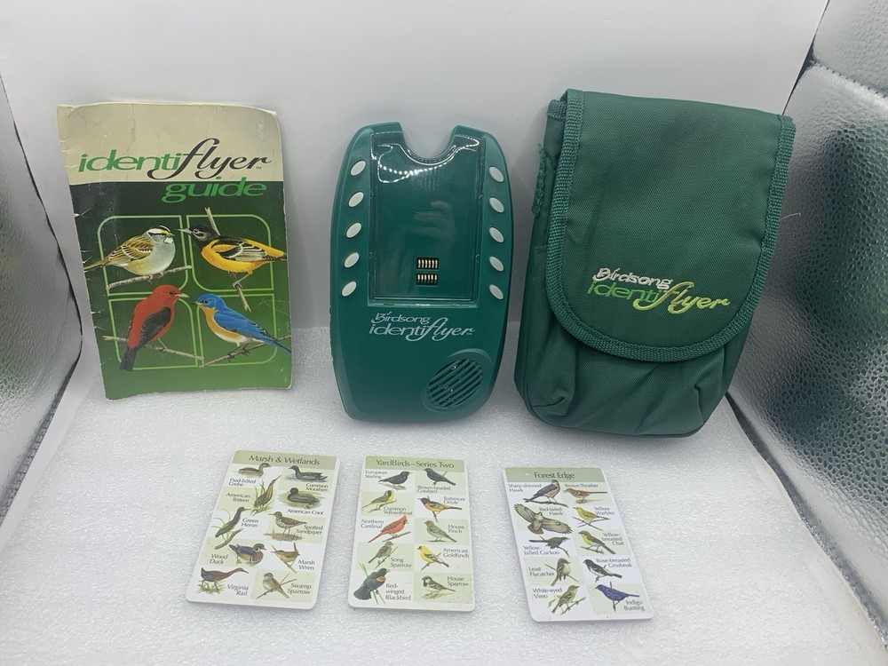 Birdsong Identiflyer Handheld Device + 3 Cards (Doesn’t Work) BF