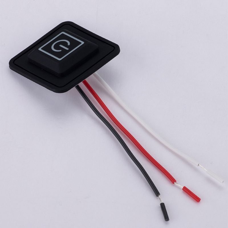 3.7-12V Heated Clothing Temperature Controller Button Switch Good Conductivity