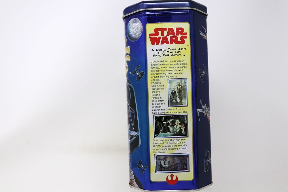 Star Wars Burton's Biscuits Tin 1997 complete with cookies