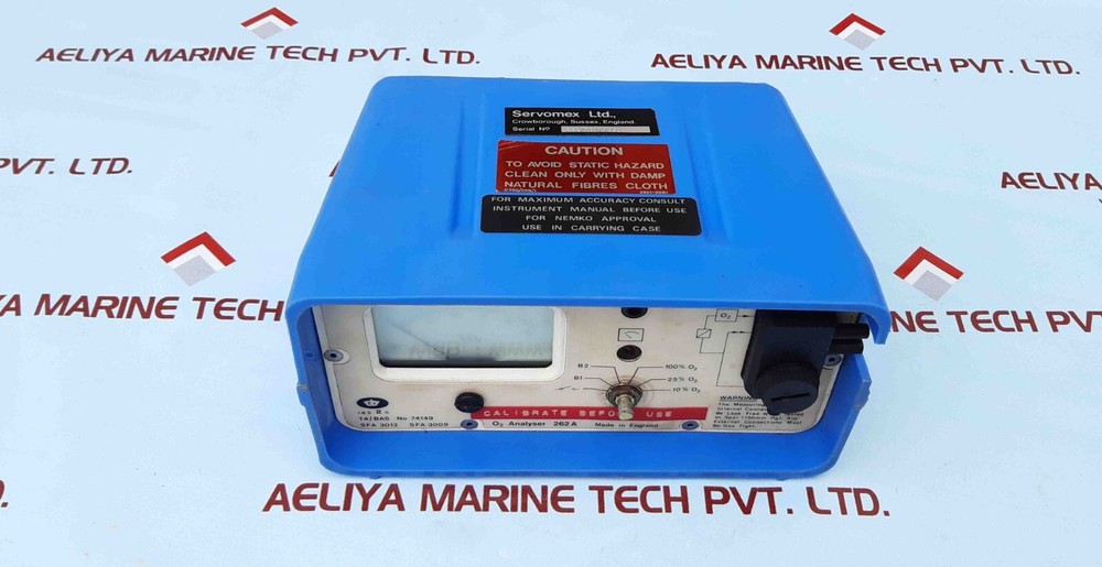 SERVOMEX 262A O₂ Oxygen Analyzer SFA 3012 SFA3009