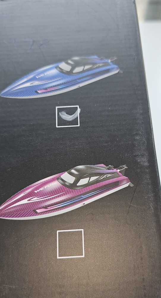 Rc Boat Blue Wf 17