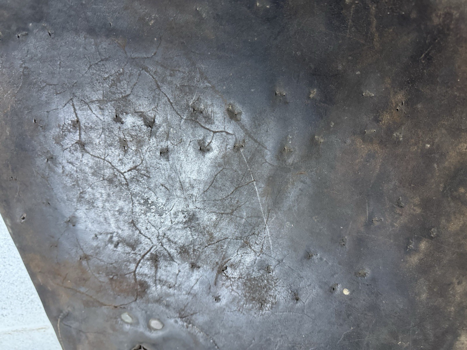 Antique Horse Leather Hames Cover Draft Horse Harness Pad Advertising