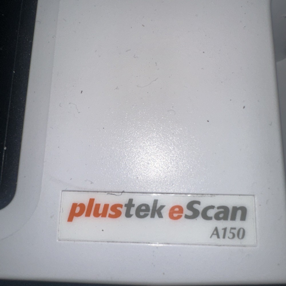 PLUSTEK eScan A150 Document Scanner PLEASE READ FIRST