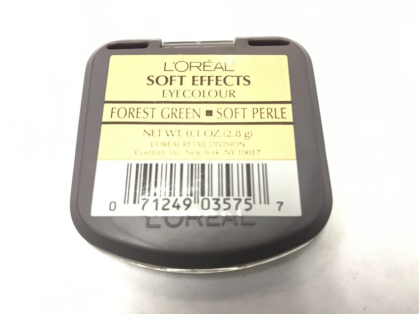 L'Oreal Soft Effects Eye Shadow 0.1 oz No Aplicator * Forest Green - Soft Perle