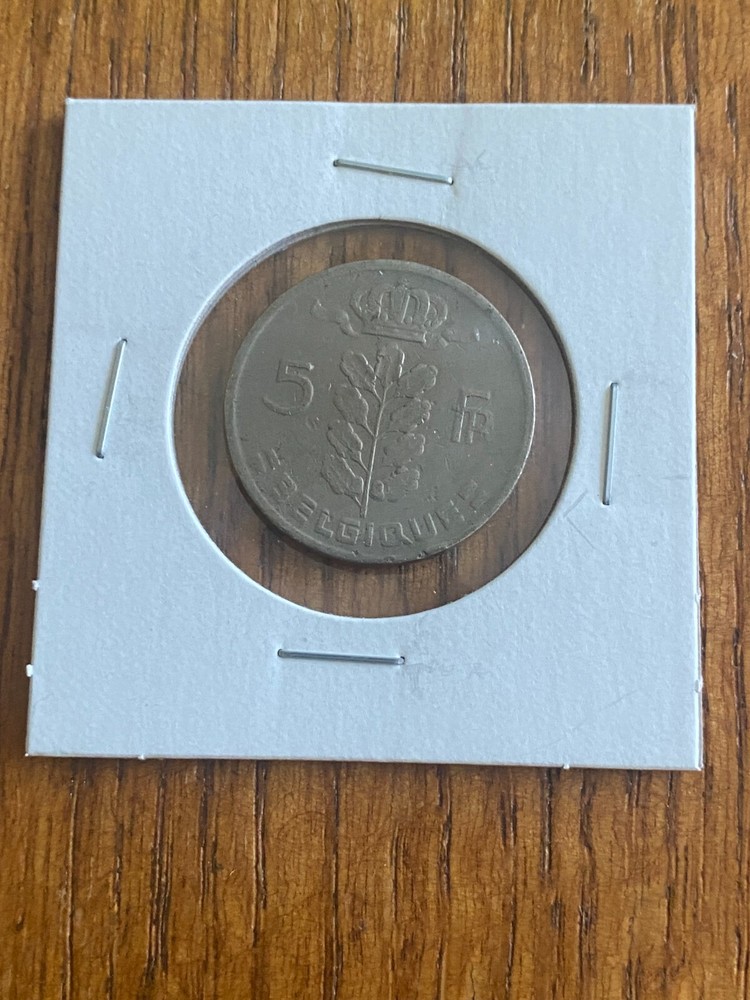 1965 Belgium 5 Francs