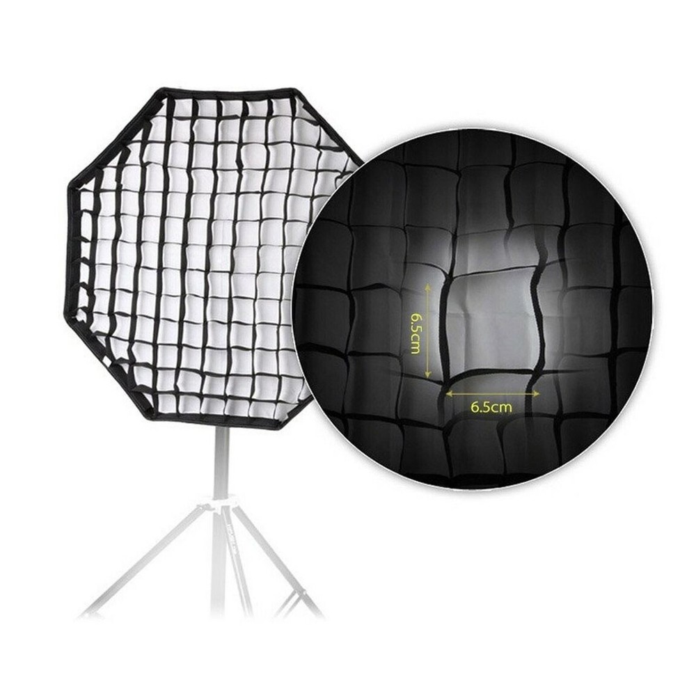 Godox SB-GUE 37"/95cm Umbrella Softbox Light Diffuser Reflector + Honeycomb Grid