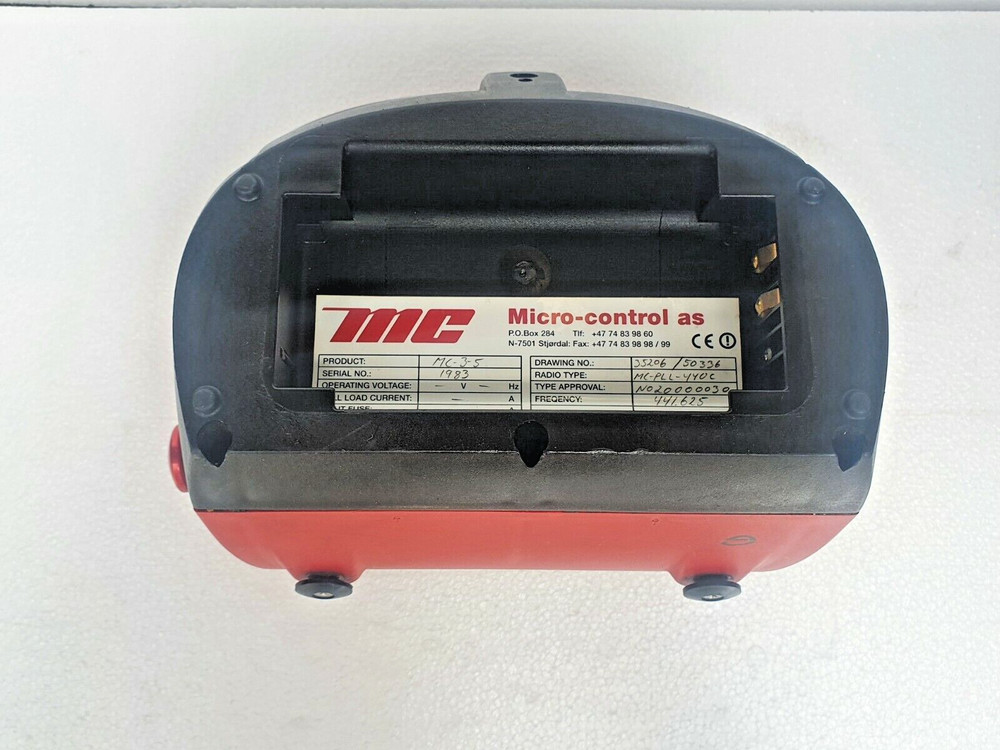 MICRO CONTROL MC-3-5 Winch Radio Remote Control AXTech # 1