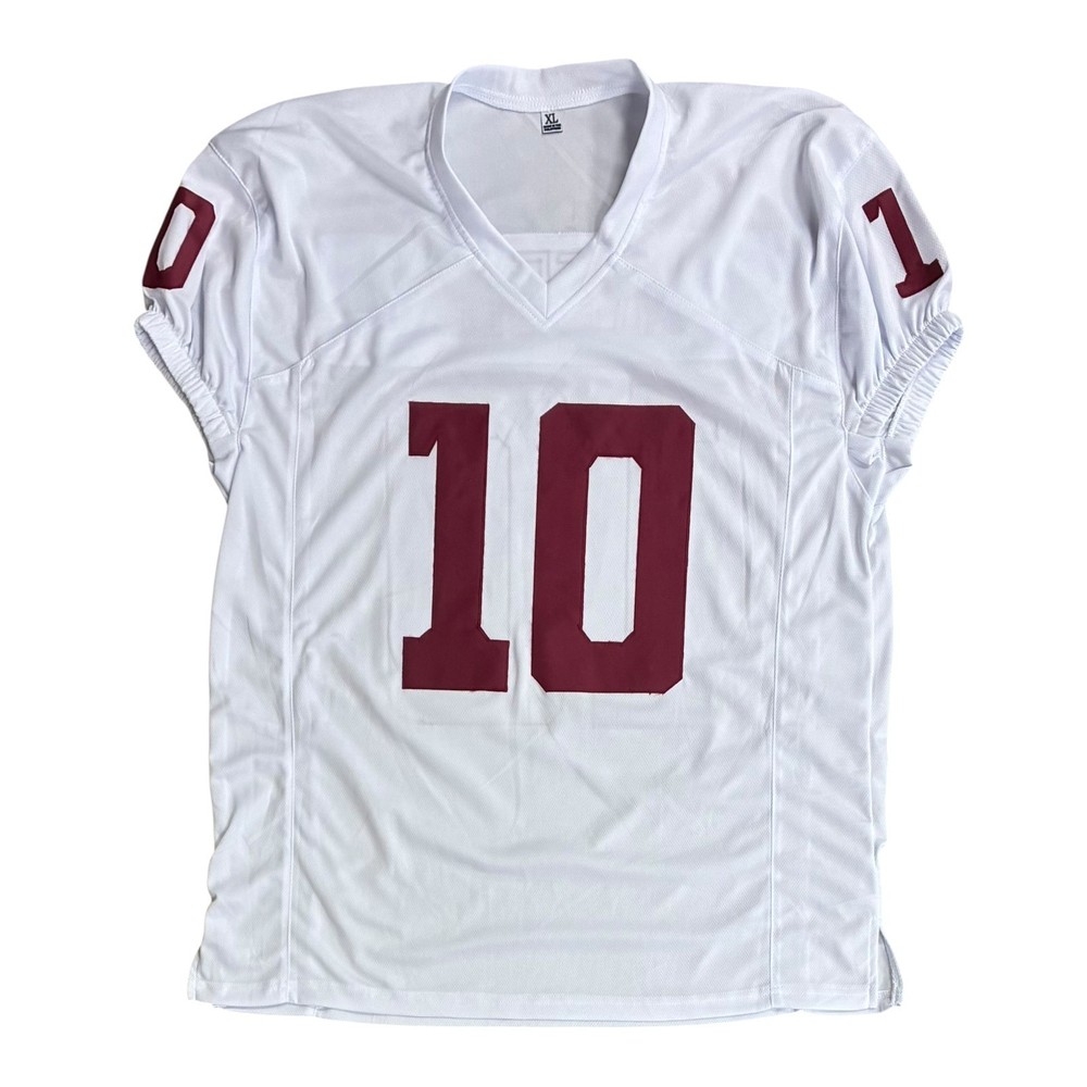 MARCEL REED SIGNED CUSTOM WHITE JERSEY JSA GINGERBREAD MAN