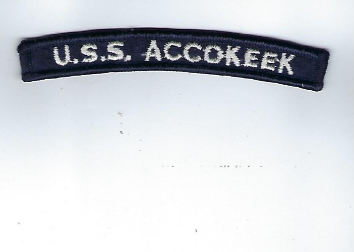 USS Accokeek, US Navy "Rocker"