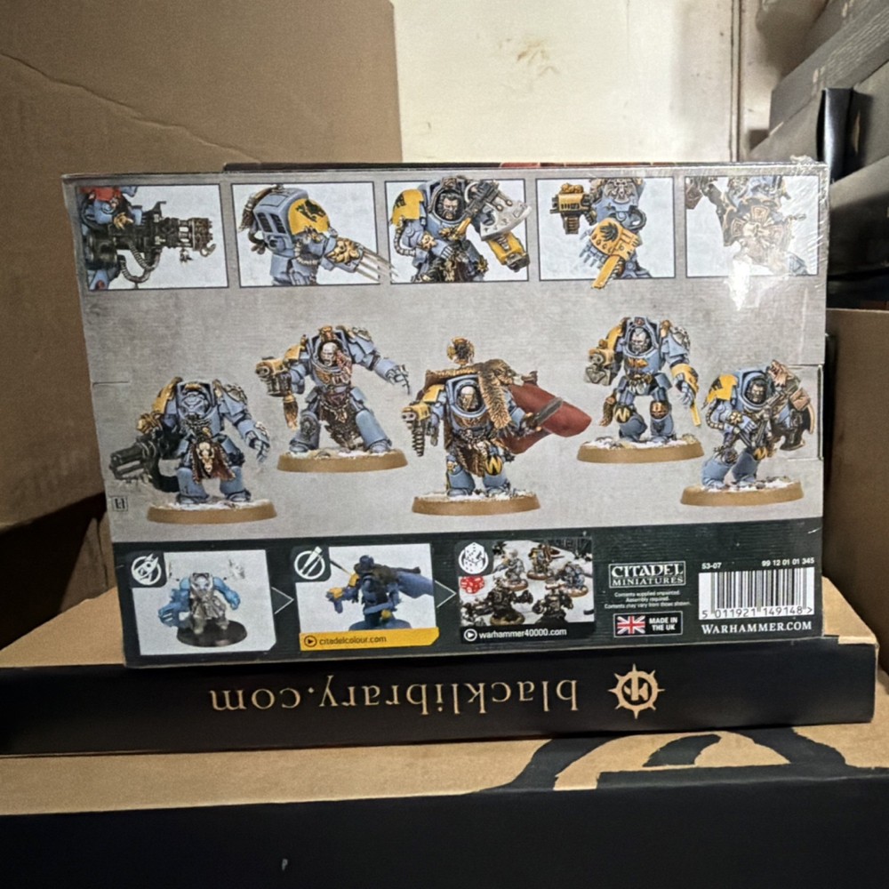 GW Warhammer 40k Space Wolves Wolf Guard Terminators Box Set