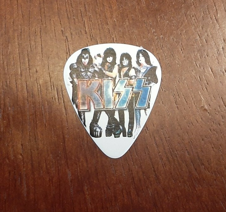 Gene Simmons of KISS Authentic 2019 End Of The Road Tour Guitar Pick