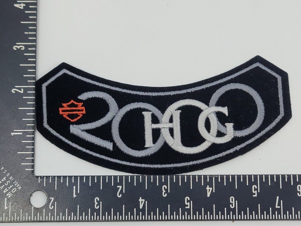 2000 Harley Davidson Motorcycles HOG Owners Group Vest Jacket Rocker Patch