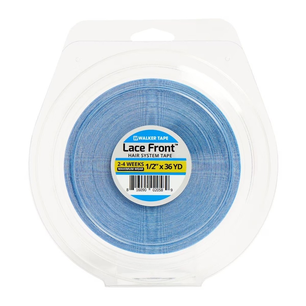 Walker Lace Front Support Tape (Blue Liner), Double Side Roll Tape
