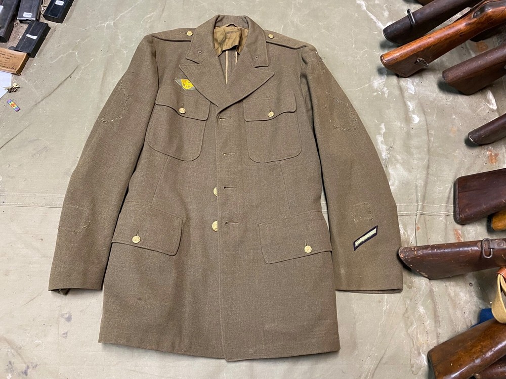 ORIGINAL WWII US ARMY M1938 CLASS A DRESS JACKET-SIZE 39R MEDIUM