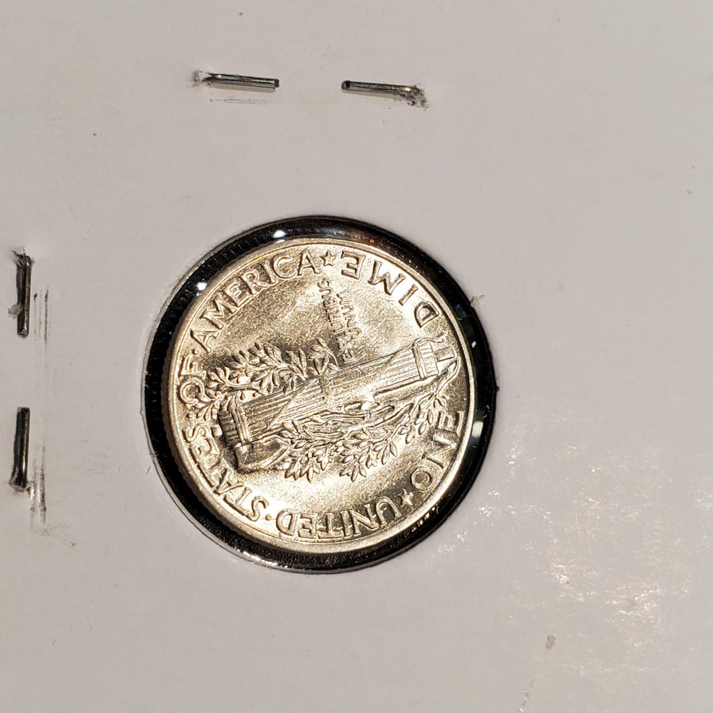 1945-P MERCURY DIME BU-UNC #28