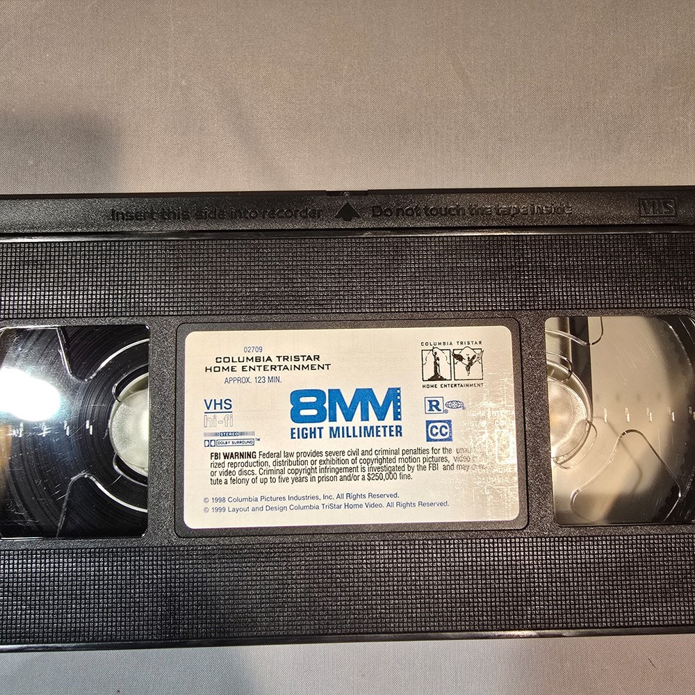 8MM (Eight Millimeter) (VHS, 1999)