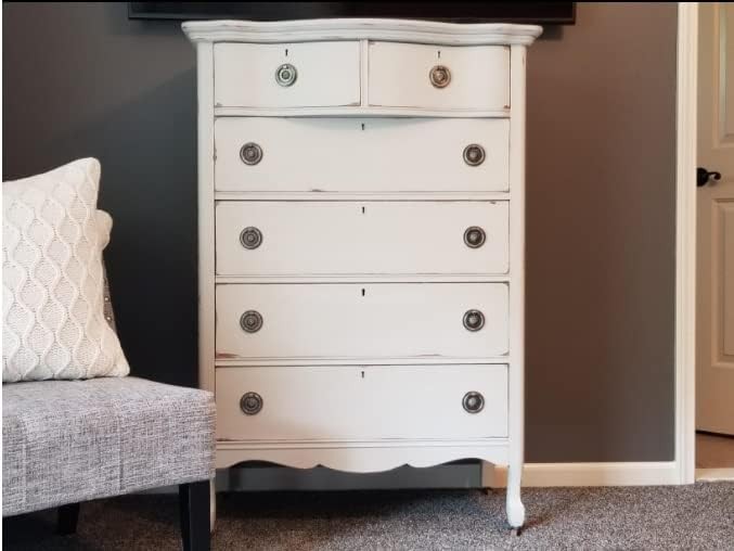 6 Pack Antique Bronze Drawer Pulls 1.77" Round Ring Handles Cabinet Knobs