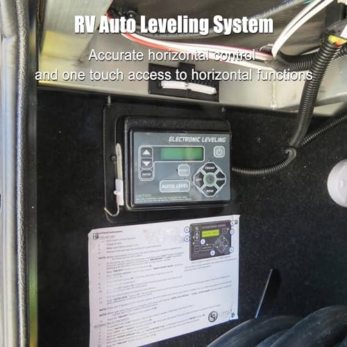 RV Leveling touchpad with Auto-Leveling Button Replace 421484 Fit for Lippert