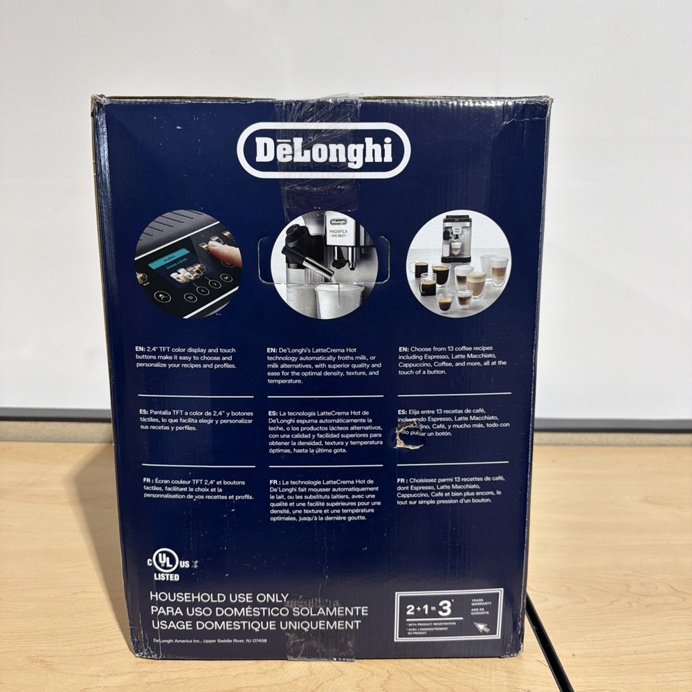 DeLonghi Magnifica Evo Next Fully Automatic Espresso Machine
