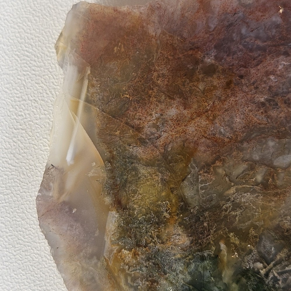 Moss Agate Lapidary Slab 141 Grams