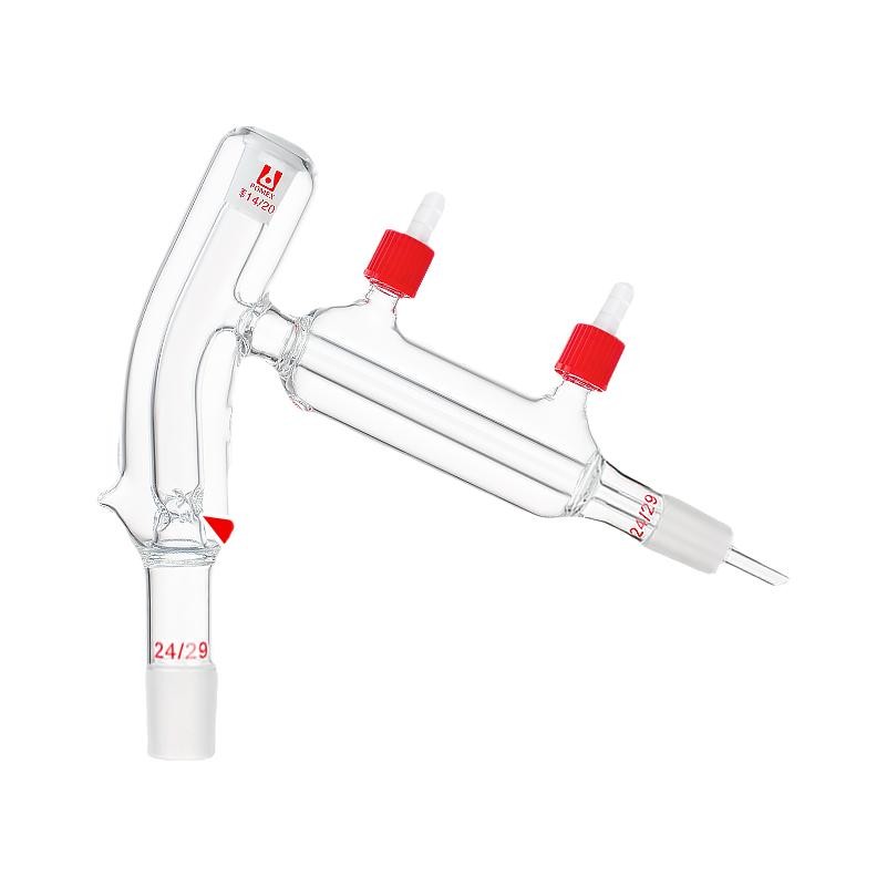 Double Layer Jacketed Distillation Head for Professional Chemistry Labs