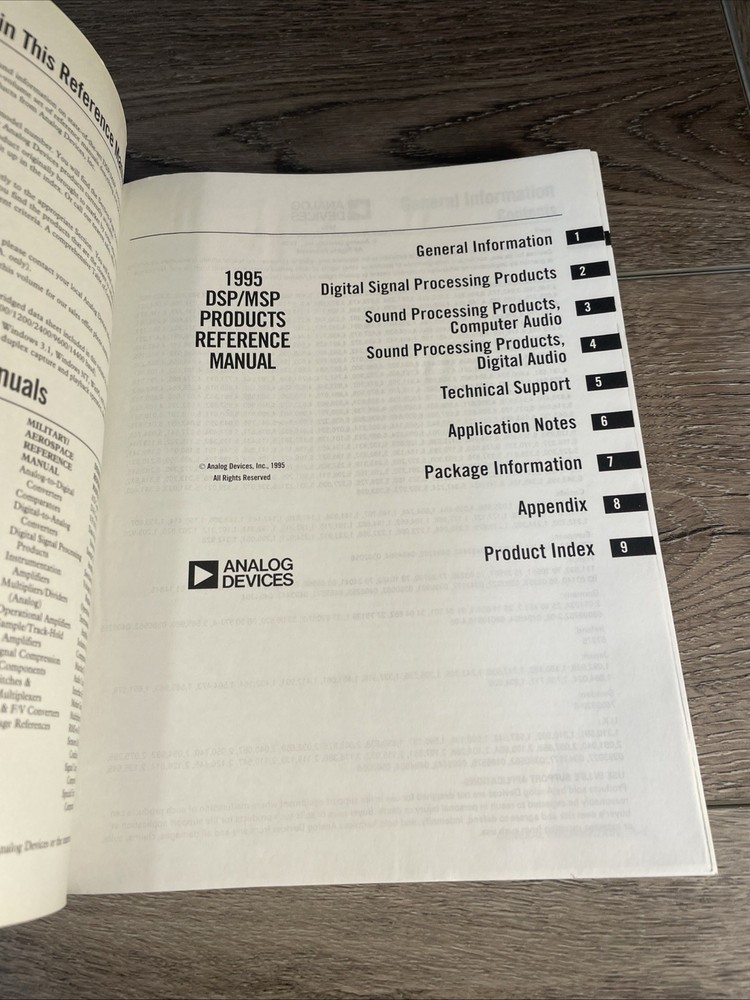Electronics Book: Analog Devices, Designer's Reference Manual 1996