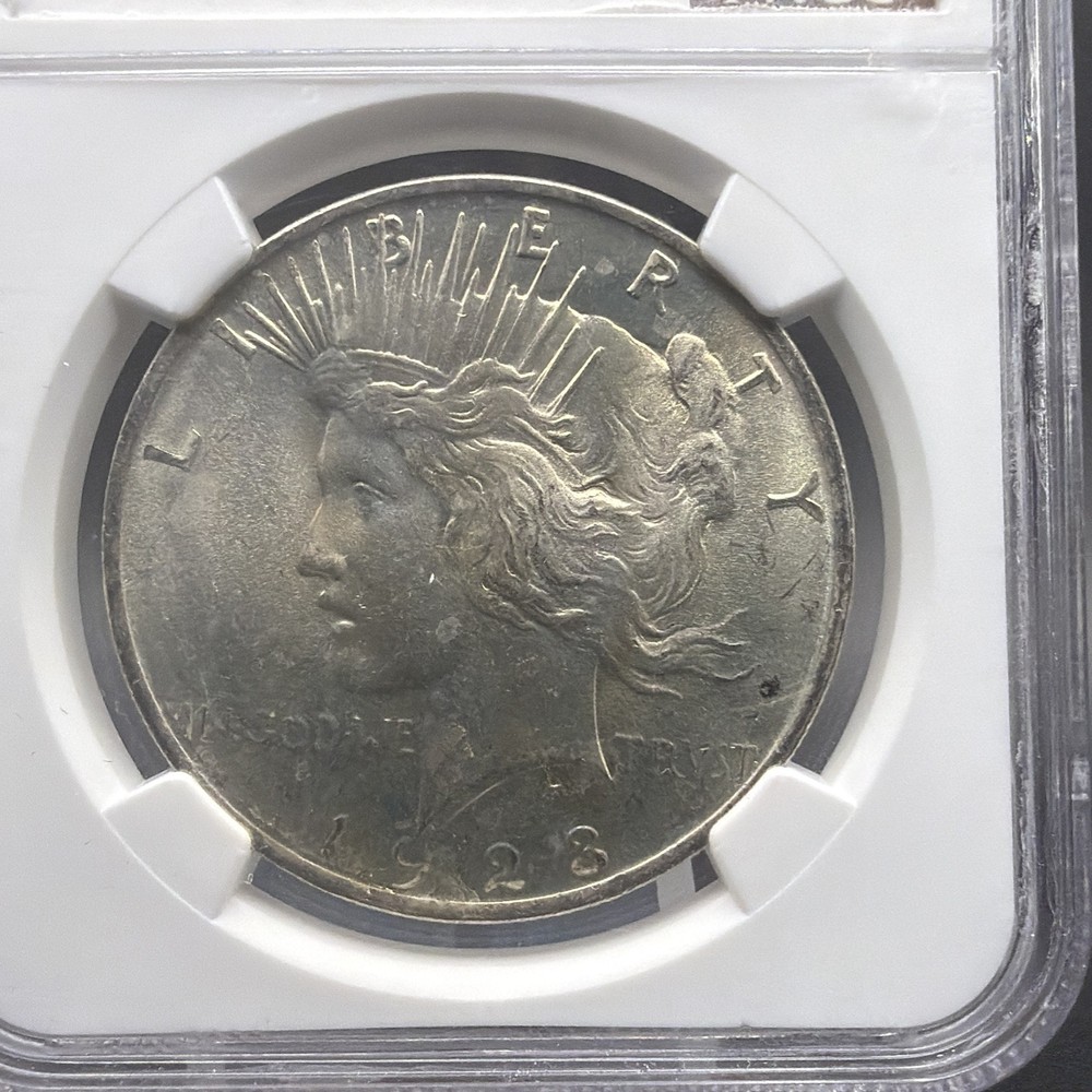1923 $1 Peace Silver Dollar - NGC MS66