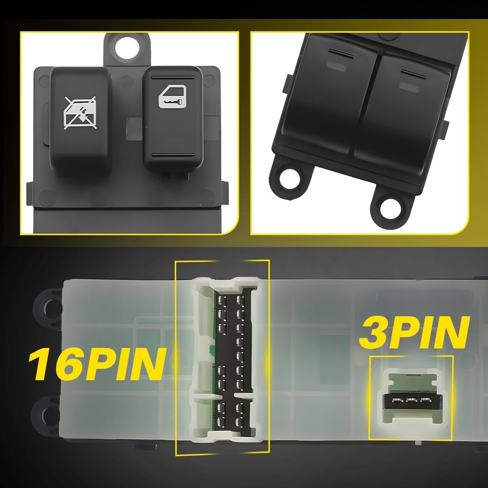 For 2010-2012 Subaru Legacy/Outback Power Window Master Control Switch Left Side