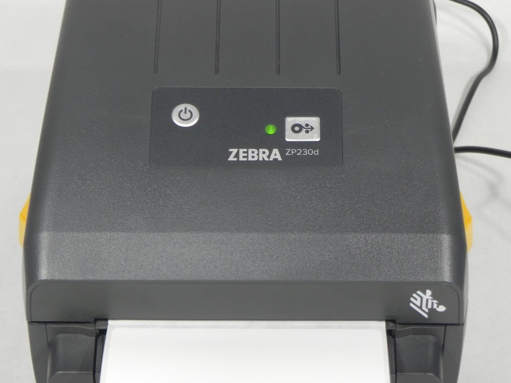 Zebra ZP230d Direct Thermal Barcode Label Printer Gray
