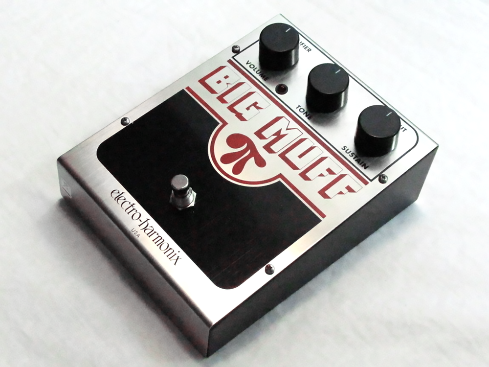 Used Electro-Harmonix EHX Big Muff Pi Distortion Sustainer Effects Pedal