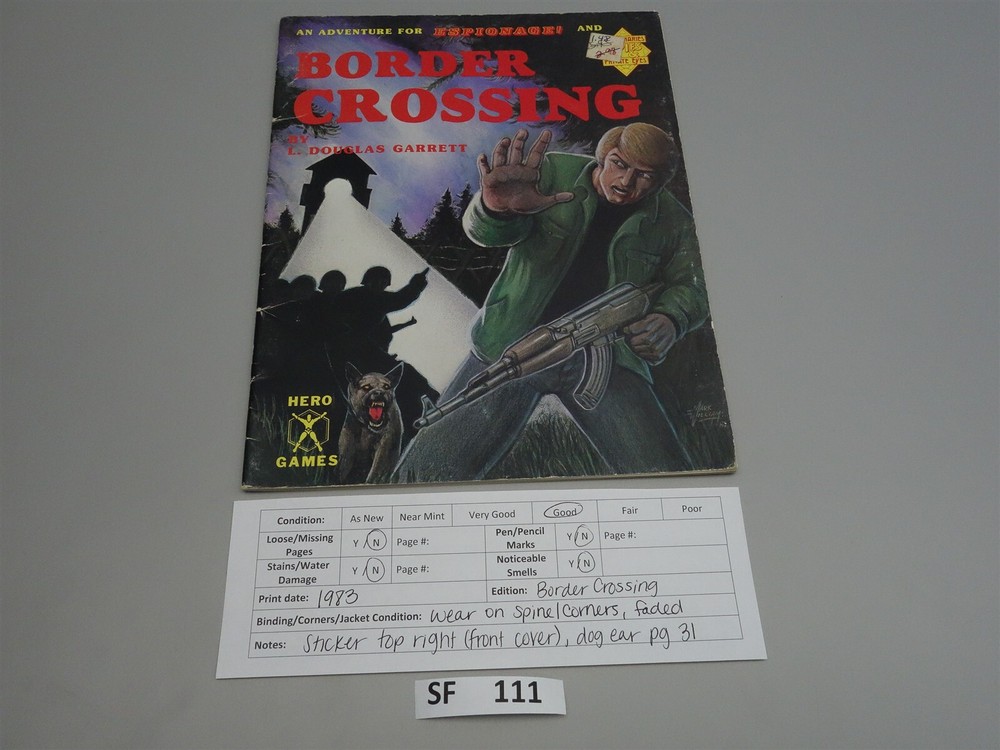 Espionage! - Border Crossing (Flying Buffalo)