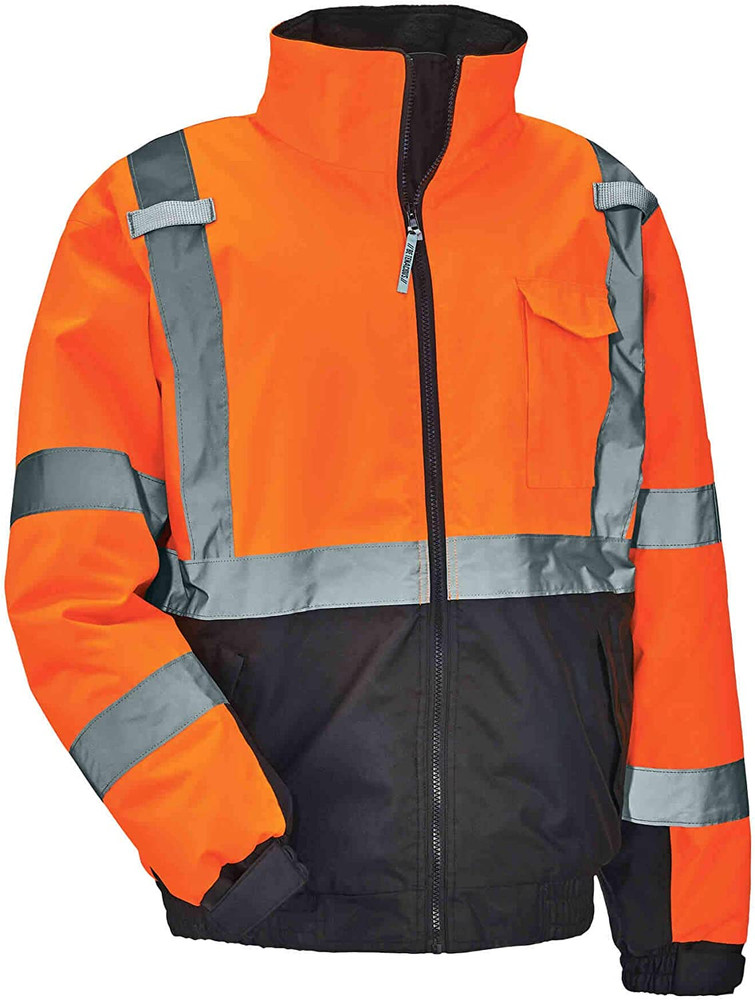 Hi Vis Bomber Safety Jacket