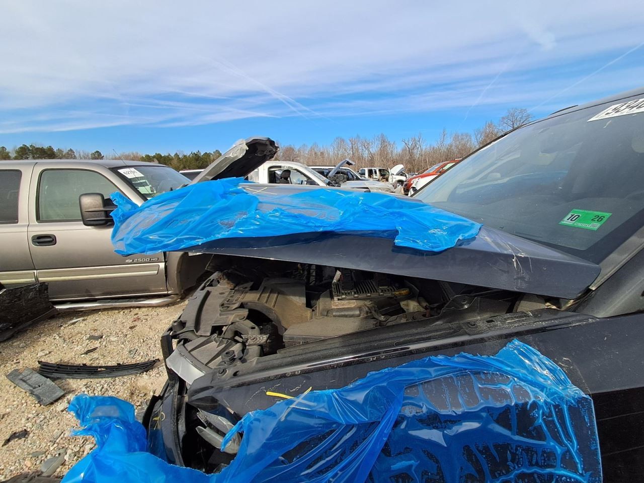 2017 Compass Driver Side Curtain Roof Airbag Used OEM 95000 Miles 253-03327L