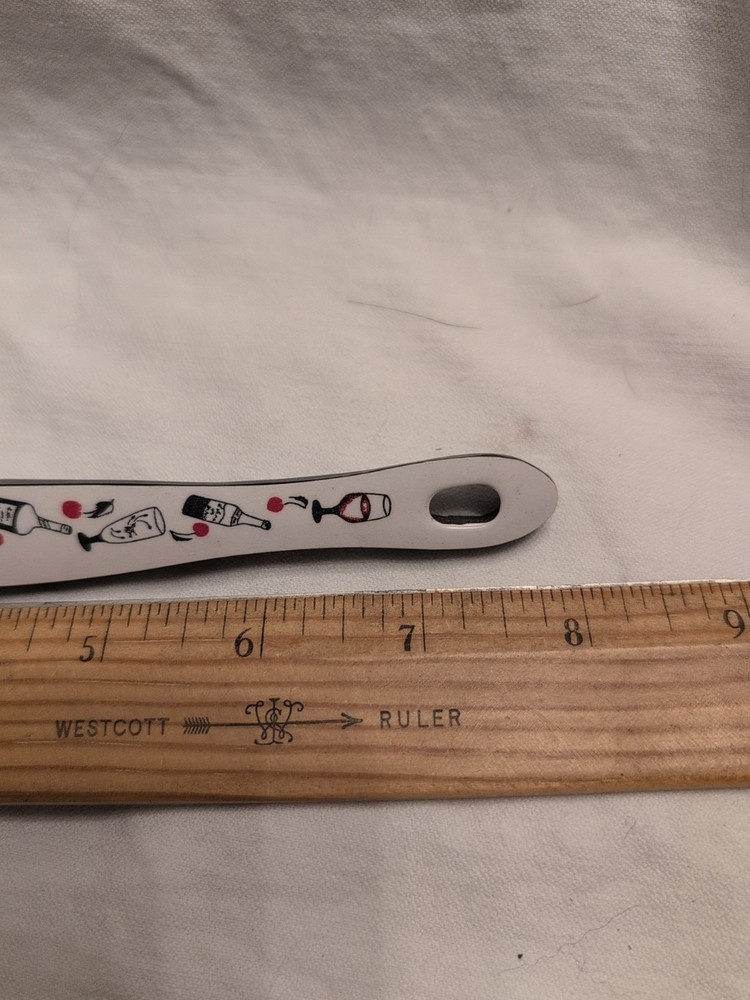 MCM Barware fork pick And Knife Cocktail Print handle
