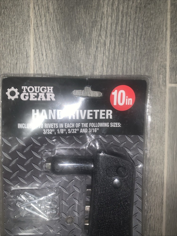 Tough Gear Hand Riveter With 40 Rivets