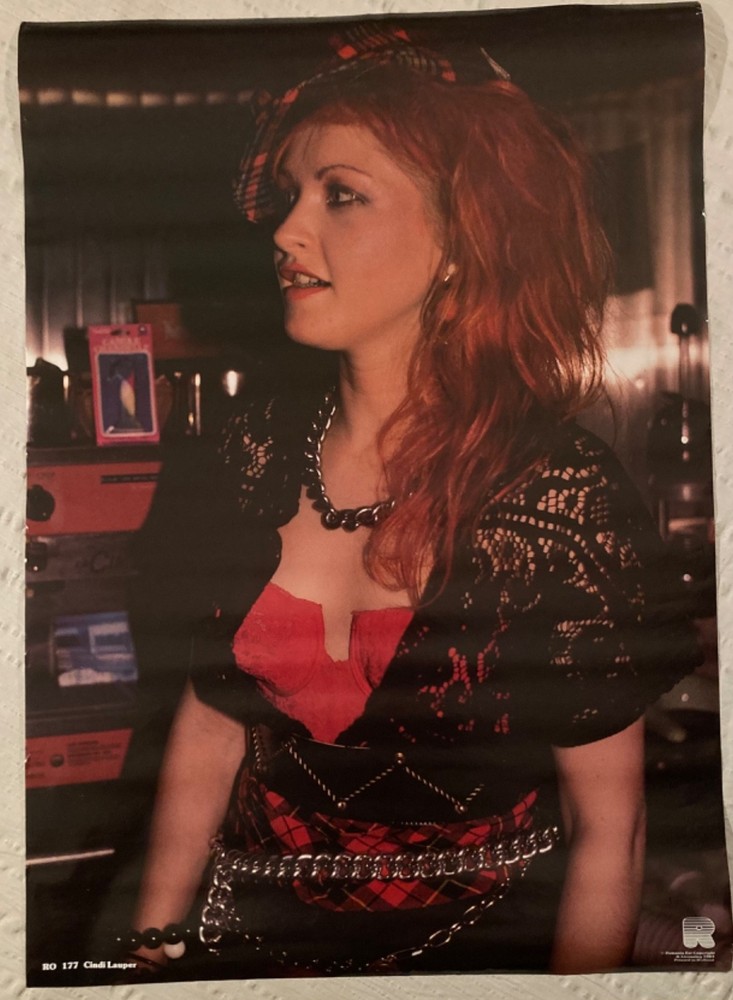 Cyndi Lauper 1984 Poster Zamania Holland