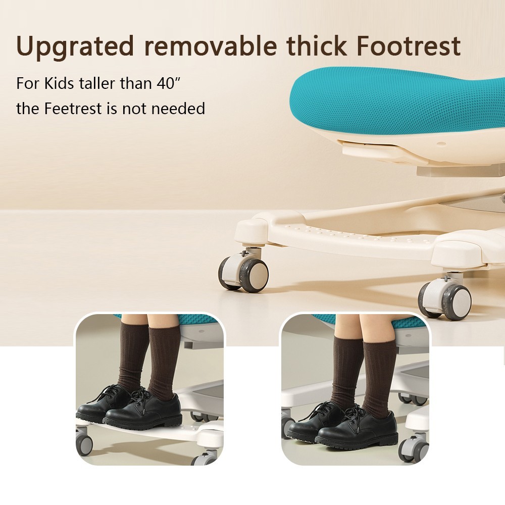 FCD Desk and Chair Set, Ergonomic Multi Function Wooden Adjustable Study Desk