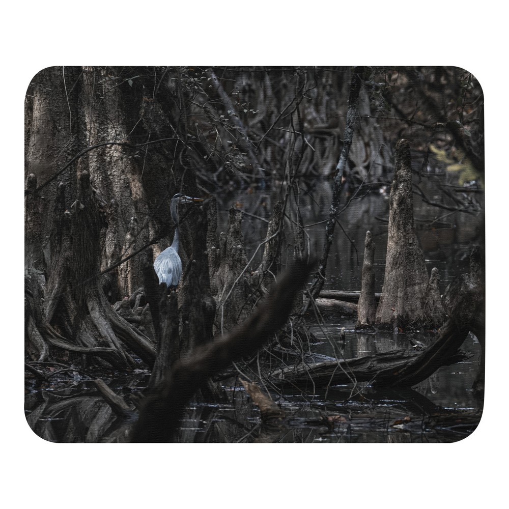 Mouse Pad Great Blue Heron