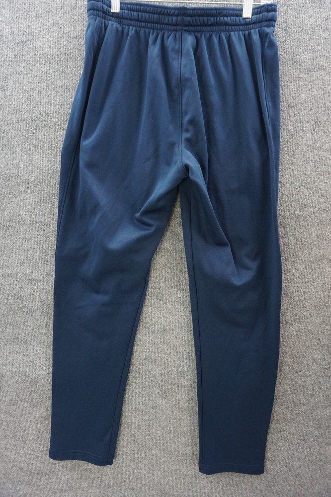Under Armour Sweatpants Mens Medium Blue Elastic Drawstring Waist Pockets