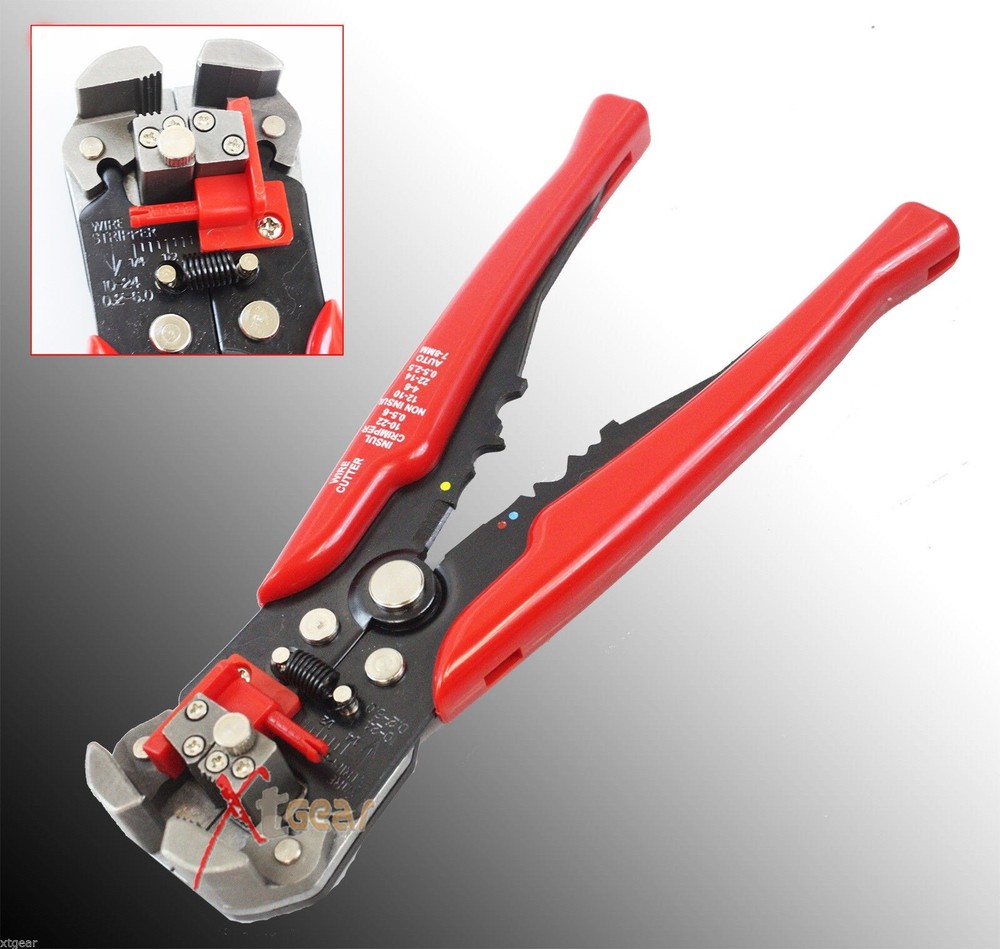 Ultimate Self-Adjusting Wire & Cable Stripper Cutter HD Electrician