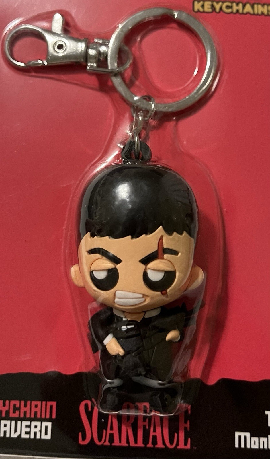 Pokis Scarface Tony Montana Keyring/Keychain.