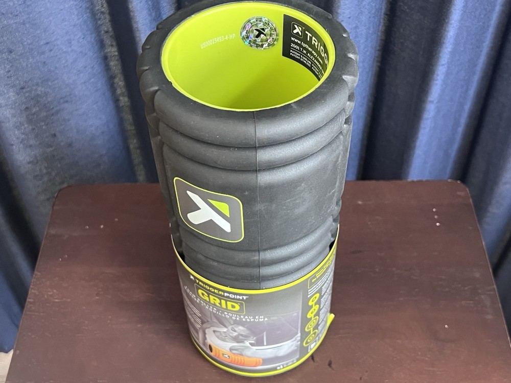 Trigger Point Performance GRID Foam Roller Black Massage Grid Hollow Durable