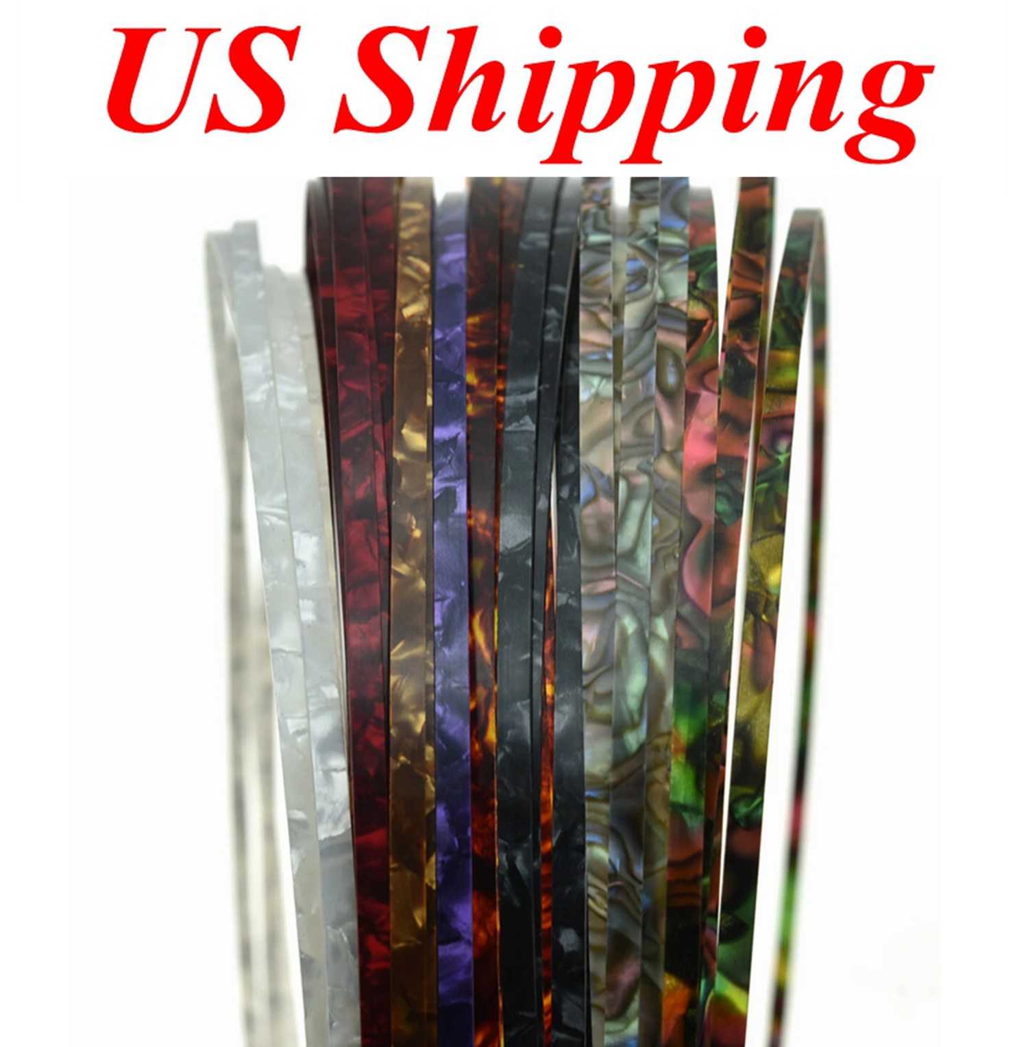 Guitar Binding Purfling Strips Guitar Binding Strip 1650*5*1.5mm Various Colors