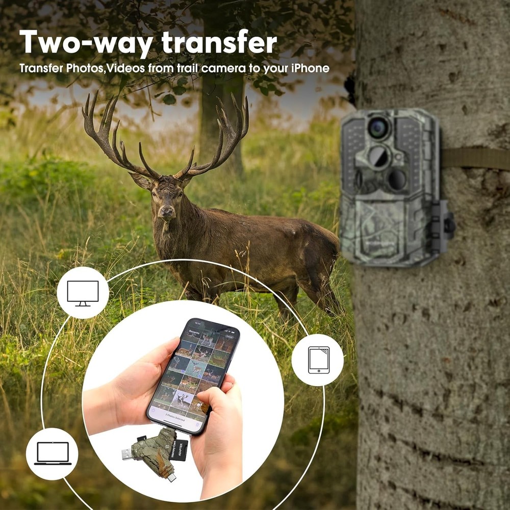 Versatile Trail Camera Viewer for iPhone & Android: Efficient Game Analysis