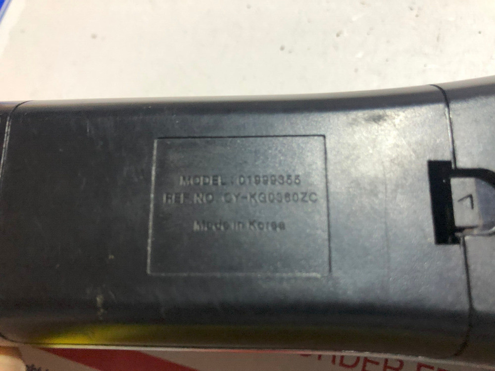 DVD Player Remote Control Auto Extra 1999355 ENTERTAINMENT SYSTEM REAR HEADREST