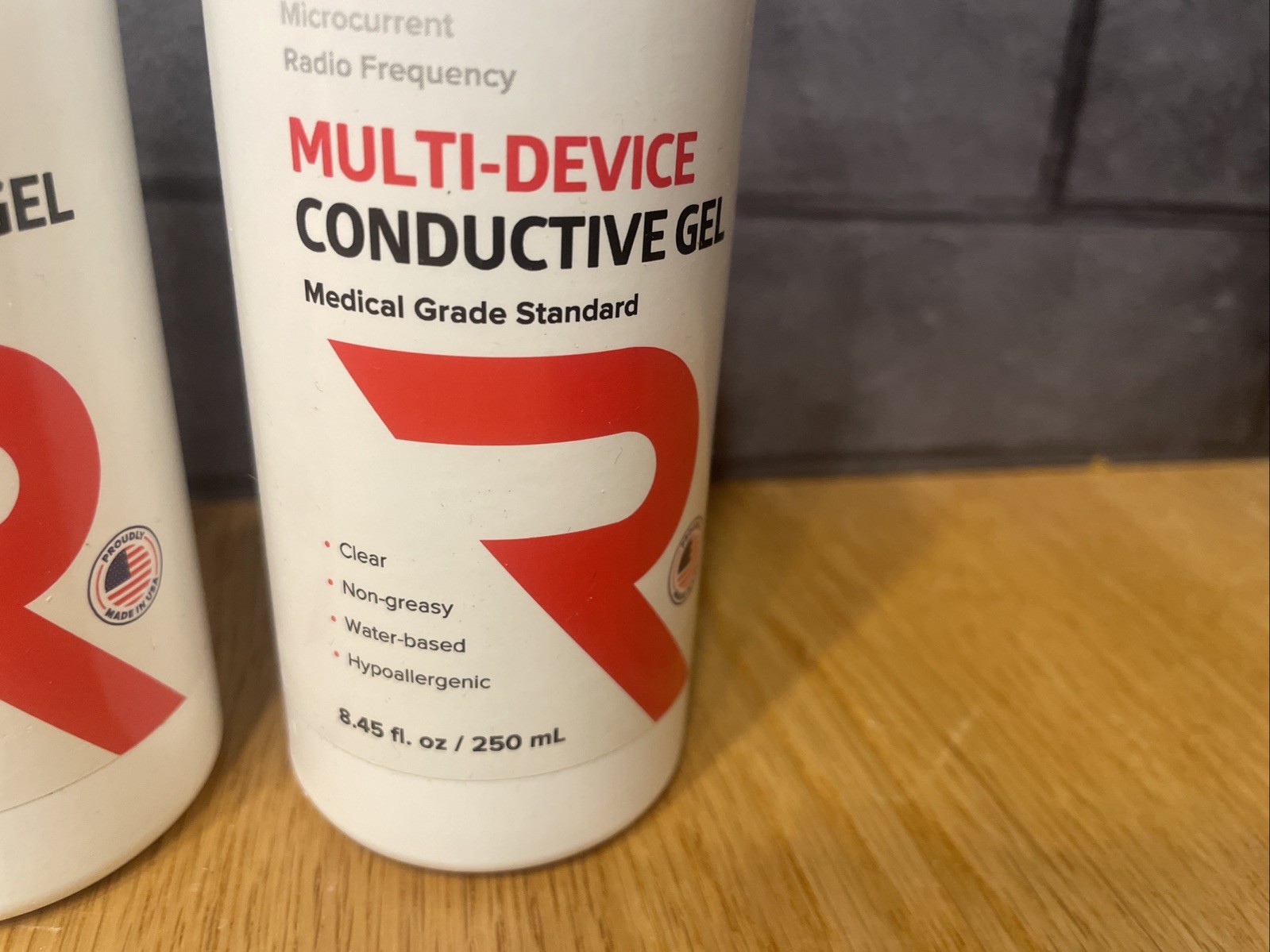 2X RED MULTI-DEVICE Conductive GEL, Clear, Water Based, Hypoallergenic 250ml