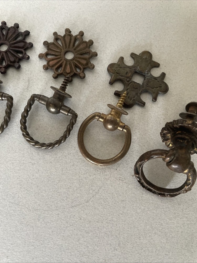 Vintage Drawer Pull 10 pieces Variety
